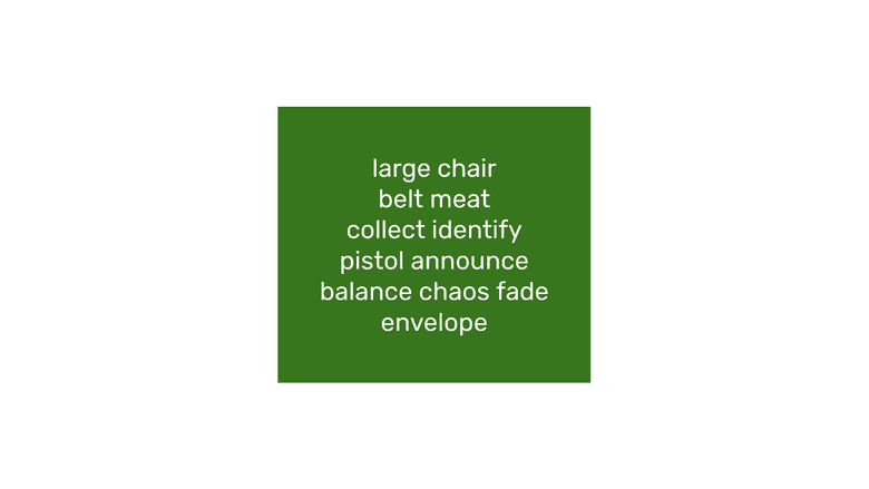 12 word secret passphrase (do not use this sample as your mnemonic phrase). 12 word secret passphrase (do not use this sample as your mnemonic phrase).